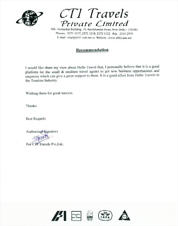 Feedback Letter
