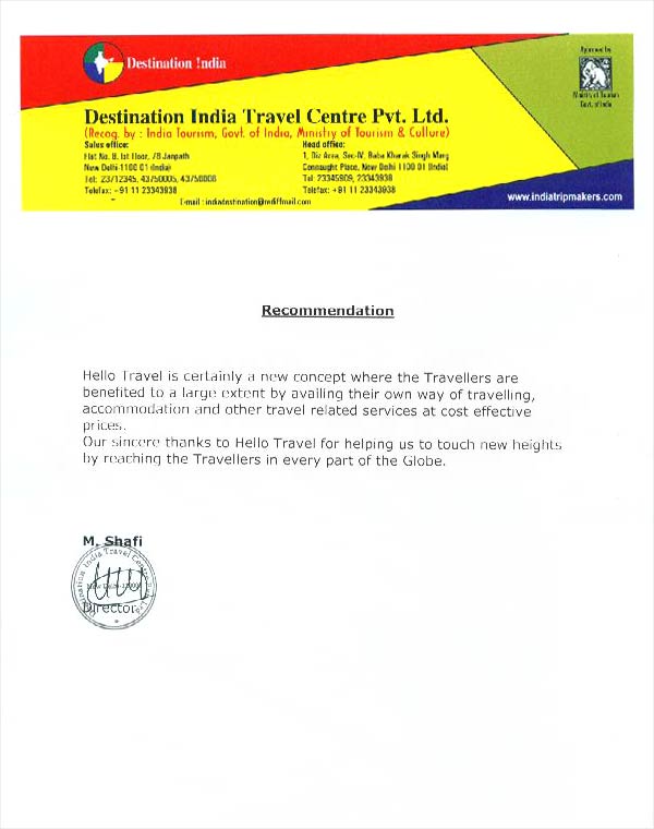 Feedback Letter