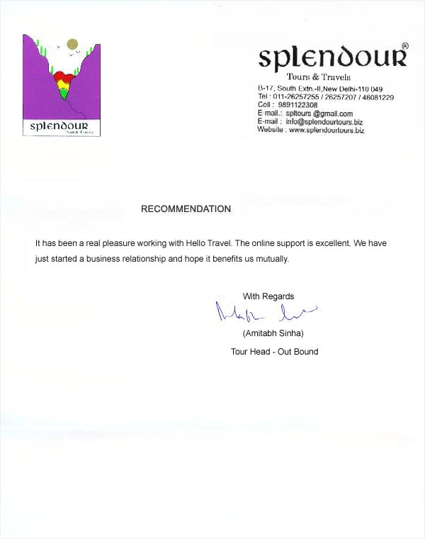 Feedback Letter